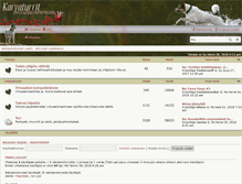 Tablet Screenshot of karvaturrit.net